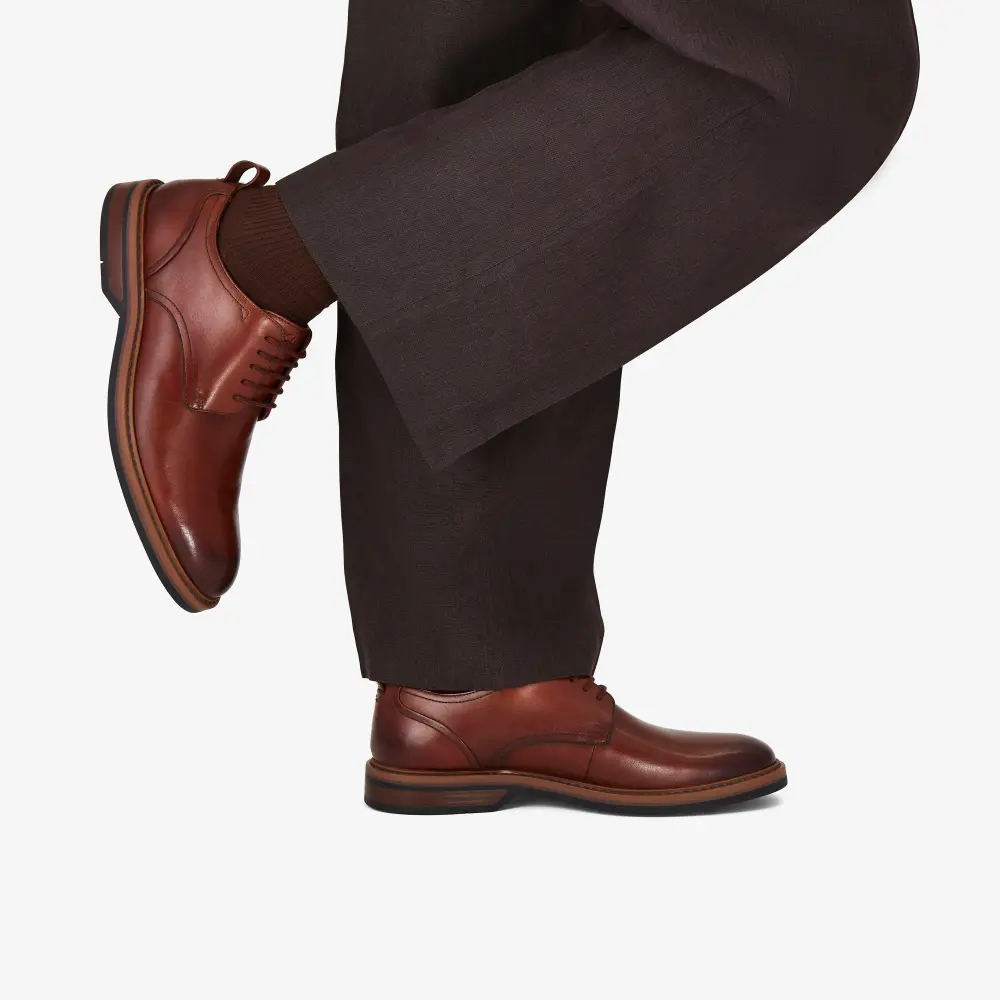 Aldwin Lace Herren-Oxfords aus hellbraunem Leder online