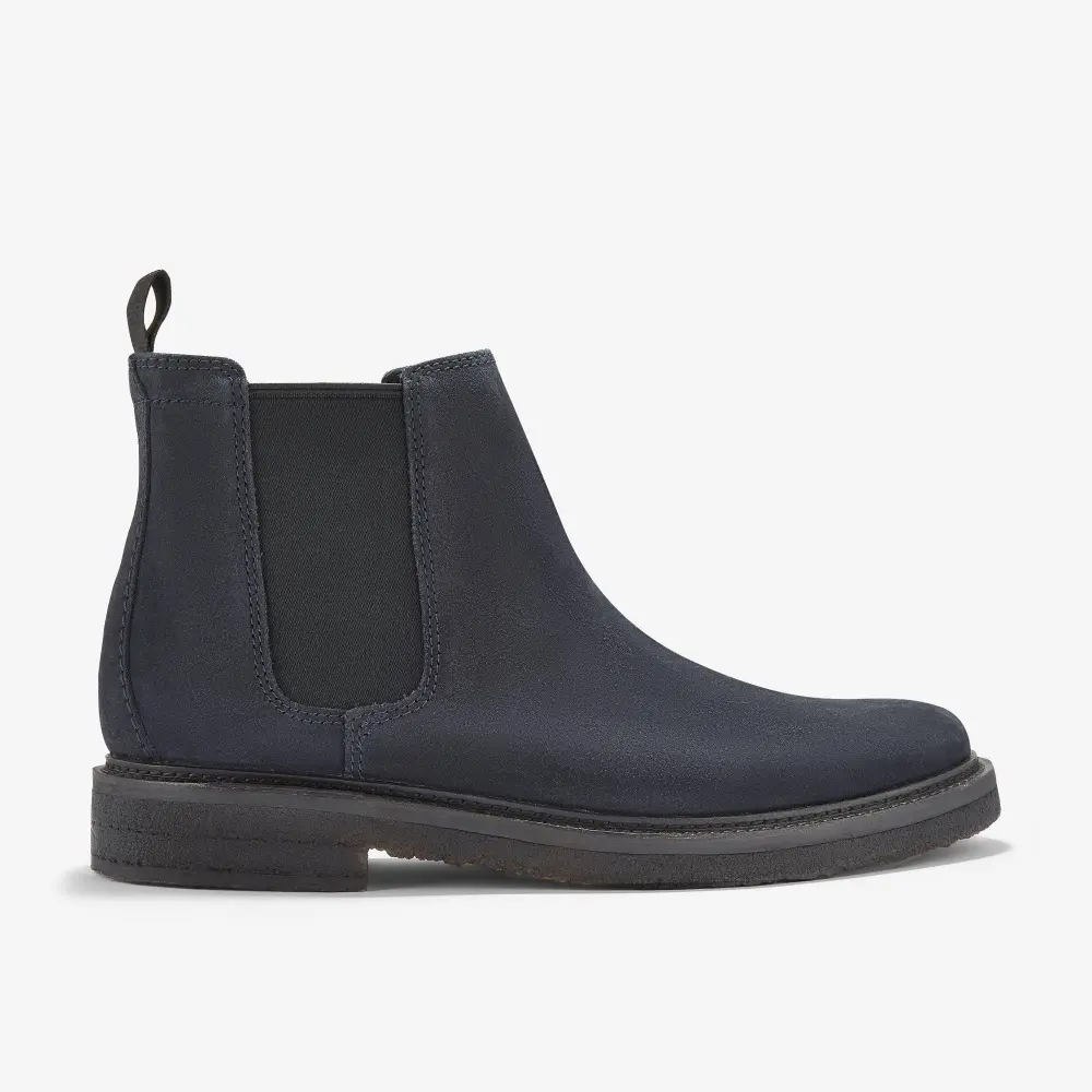 Clarkdale Easy Chelsea Boots für Herren aus marineblauem Wildleder online
