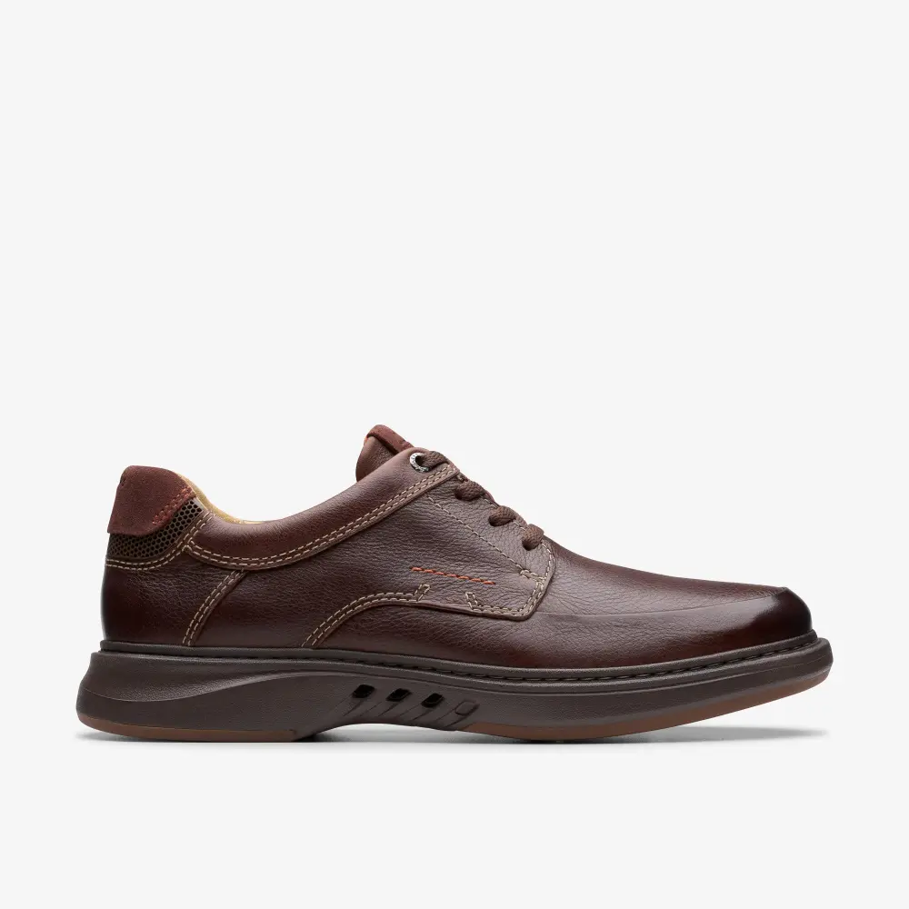 Clarks Herrenschuhe Un Briley Lace Mahagoni Leder online
