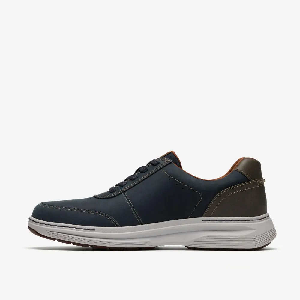 Craftwell Herren-Schnürschuhe aus marineblauem Leder online