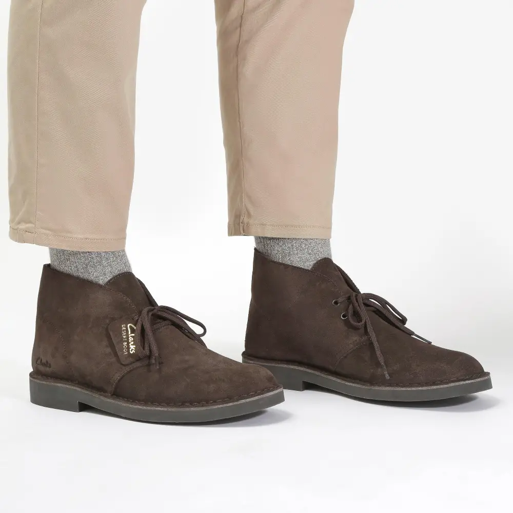 Herren Desert Boot Evo Dunkelbraunes Wildleder Chukka online