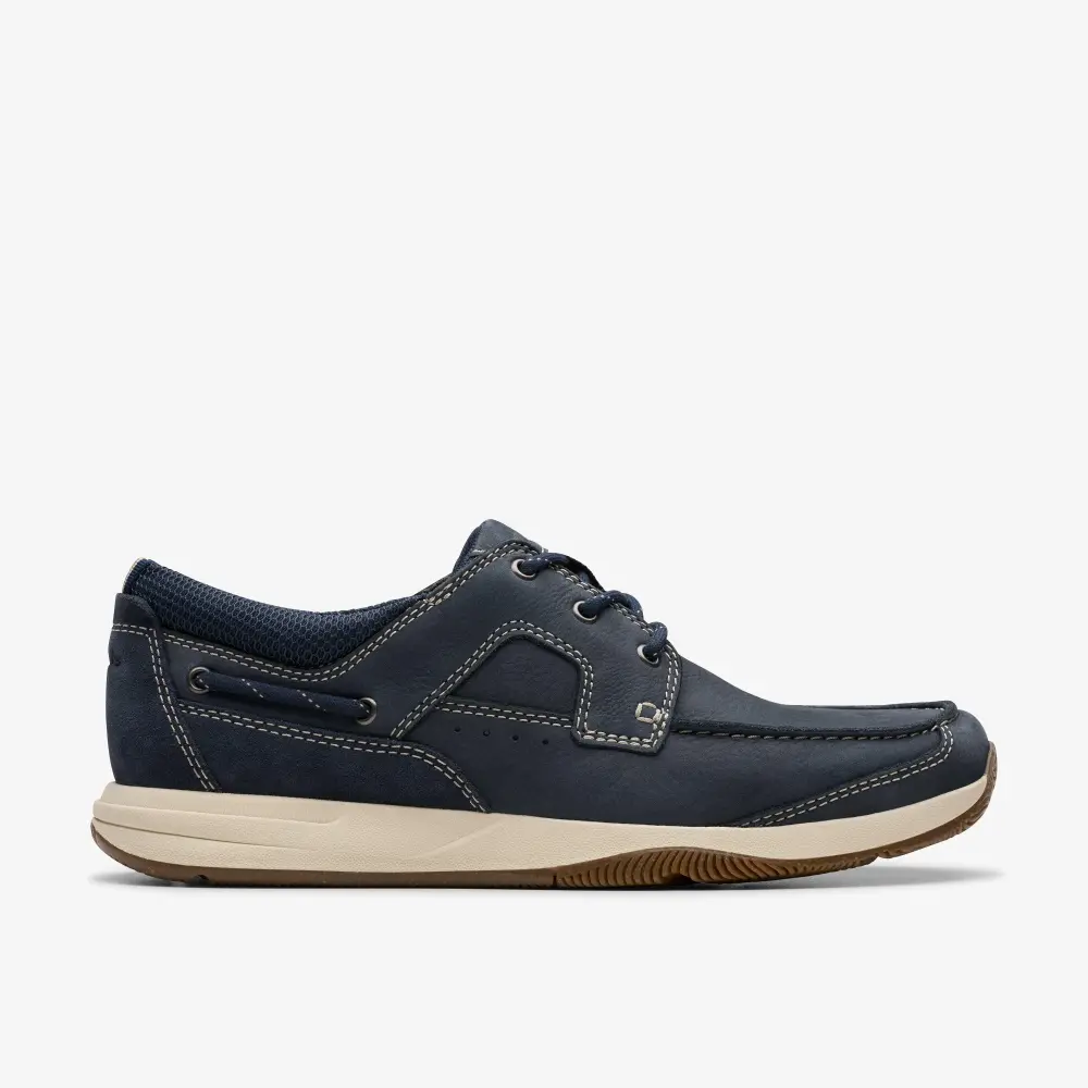 Herren Sailview Lace Navy Nubuk Bootsschuhe online