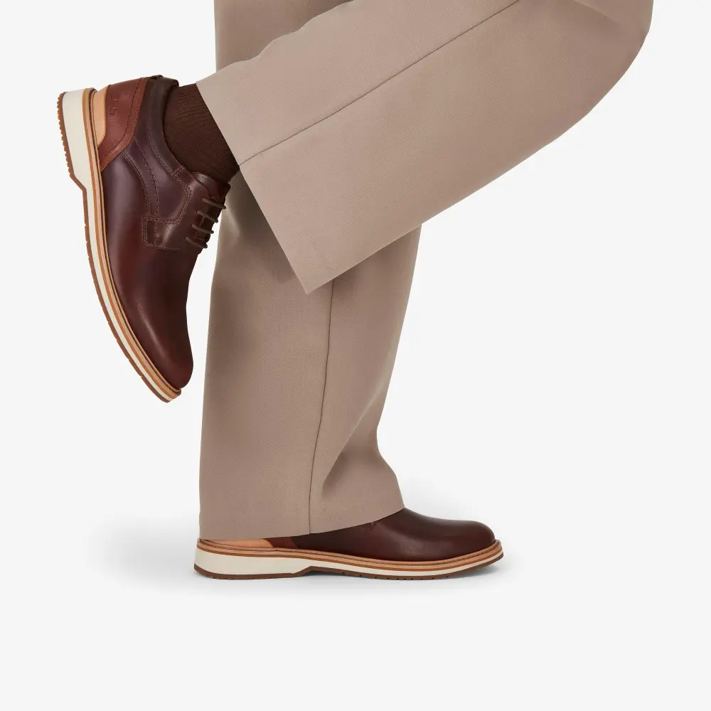 Monahan Oxford-Schuhe für Herren, schlicht, Mahagoni online