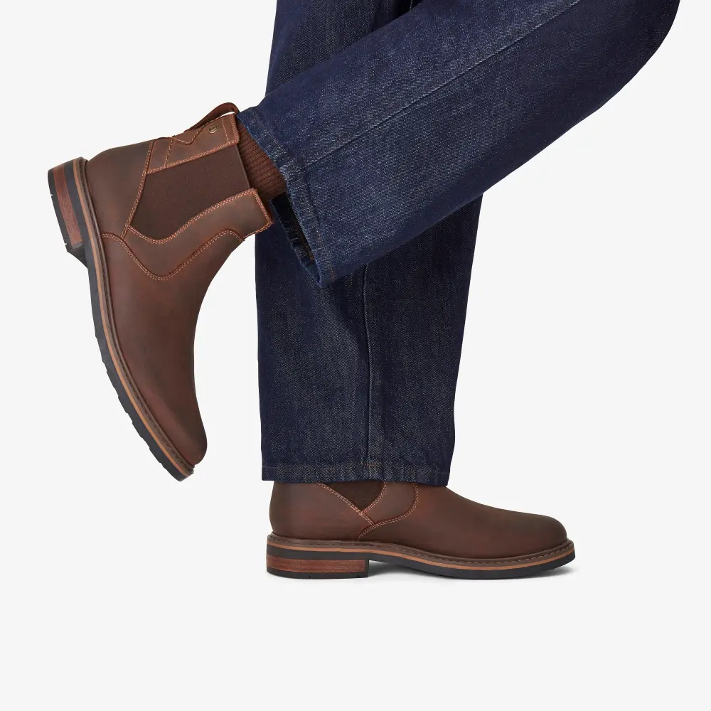 Newford Easy Herren-Ankle-Boots, wasserdicht, mit Bienenwachs gefüttert, warmgefüttert online