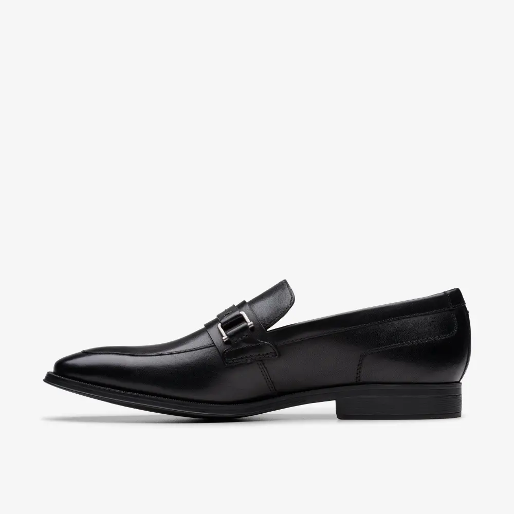 Paulton Lo Herren-Loafer aus schwarzem Leder online
