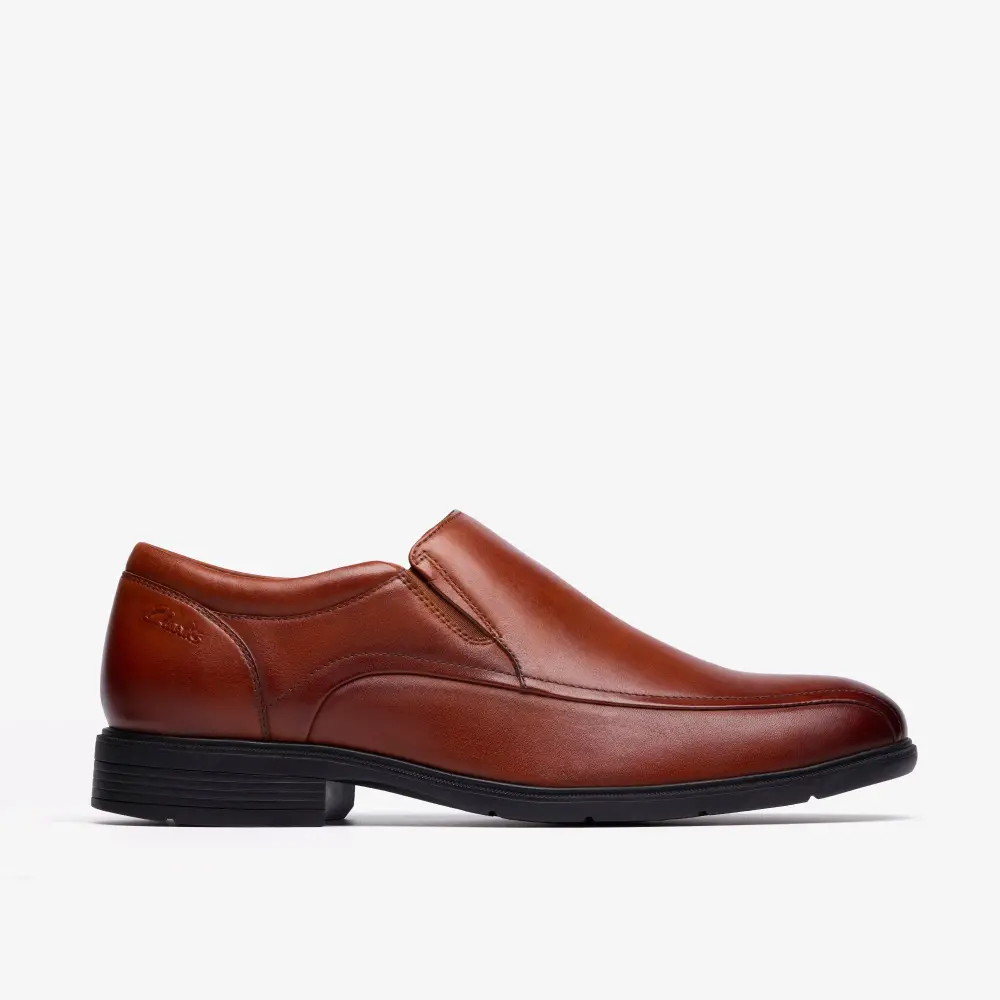 Steadwell Step Herren-Loafer aus dunkelbraunem Leder online