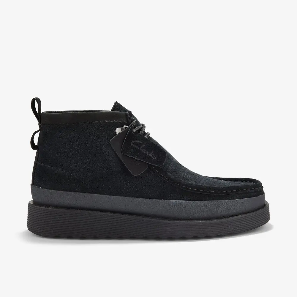 Wallabee FTR2 Hi Herrenschuhe aus schwarzem Wildleder online