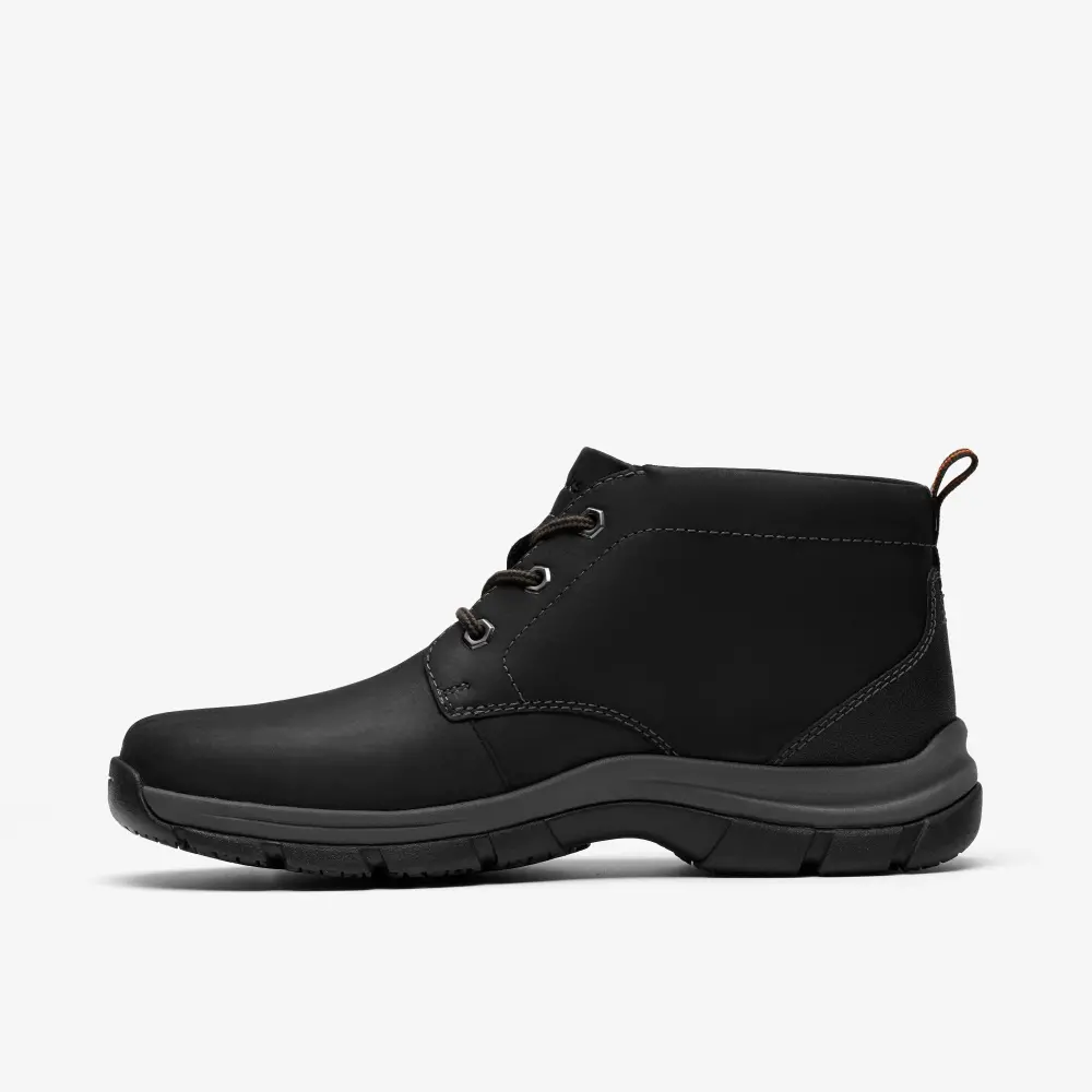 Walpath Chukka Herrenstiefel aus schwarzem Leder online