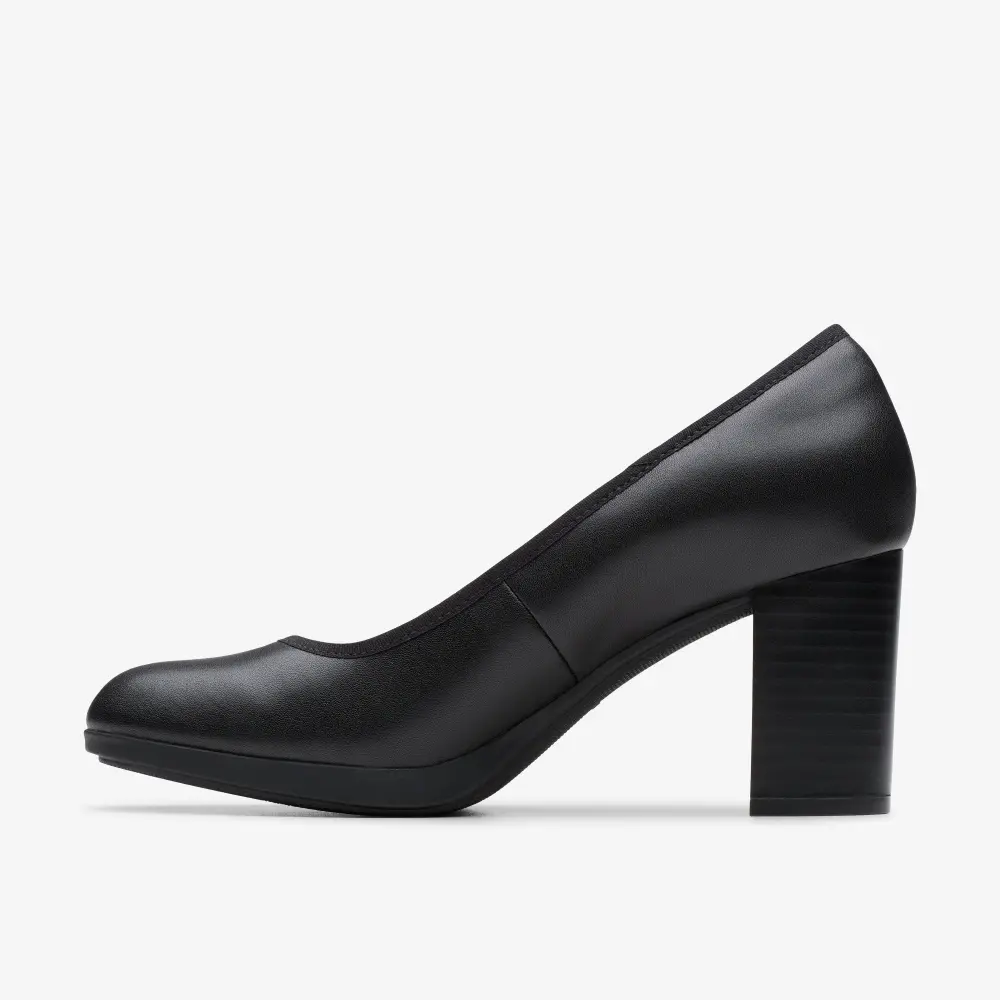 Bayla Carly Pumps aus schwarzem Leder für Damen online
