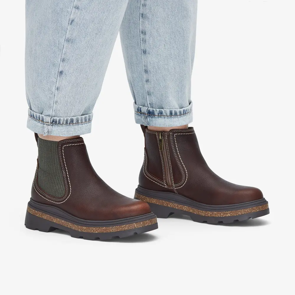 Hencroft StepWP Chelsea Boots für Damen aus braunem Leder online