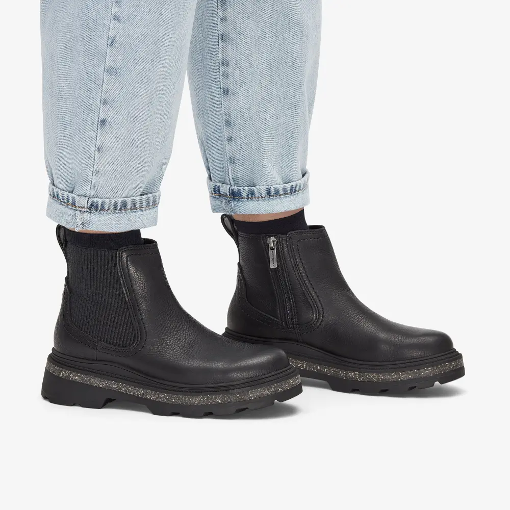 Hencroft StepWP Chelsea Boots für Damen aus schwarzem Leder online