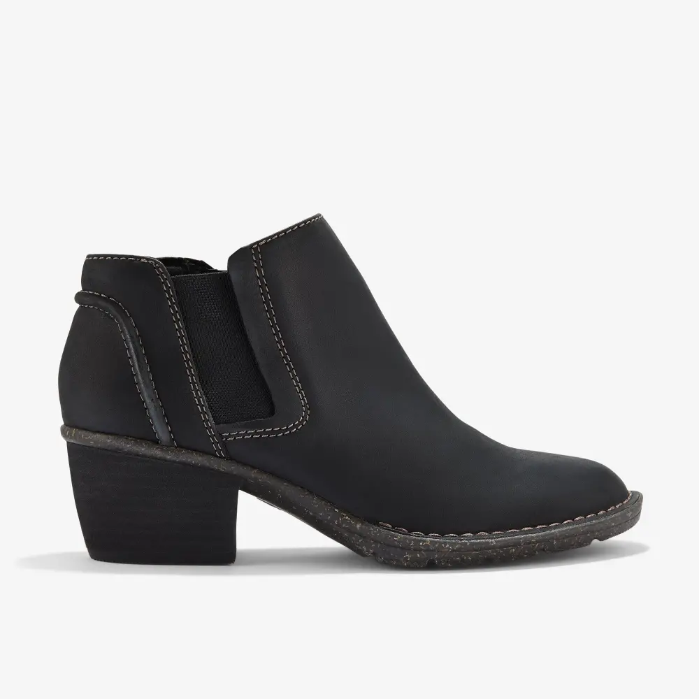 Kastela Lo Damen-Ankle-Boots aus schwarzem Leder online