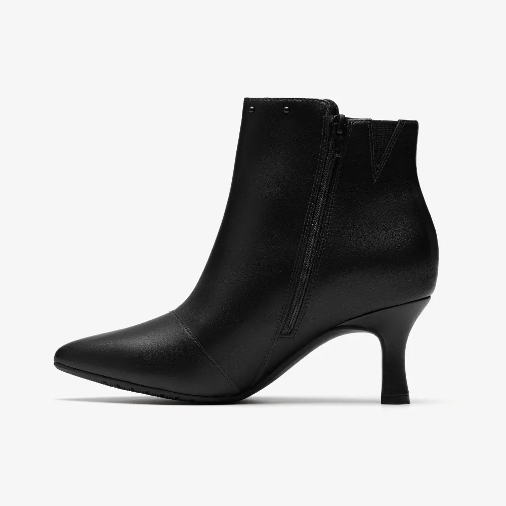 Kataleyna Madi Damen-Ankle-Boots aus schwarzem Leder online