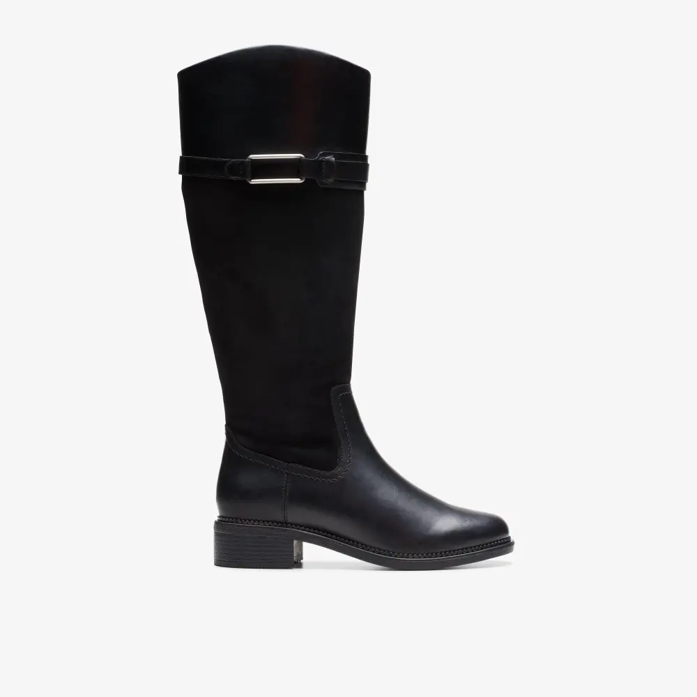 Maye Carly Damen-Kniestiefel, schwarz online