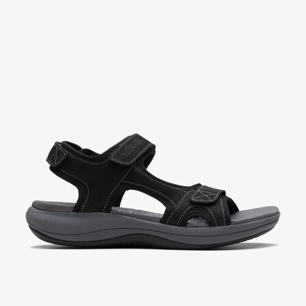 Mira Bay Schwarze Riemchensandalen Cloudsteppers™ für Damen online