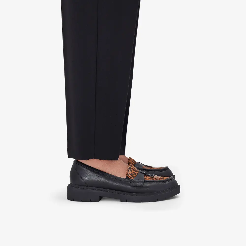 Westlynn Bella Damen-Loafer mit Leopardenmuster online